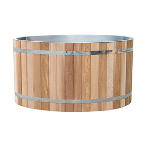 Canadian Red Cedar Cold Plunge Tub With Water Chiller